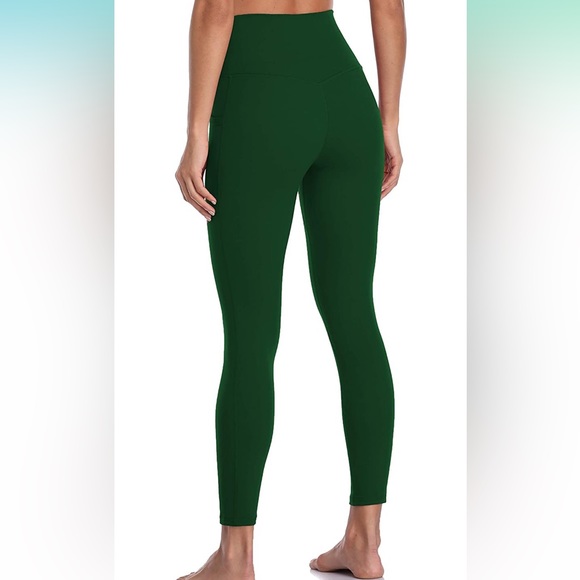 Workout 7/8 length leggings-green - Picture 2 of 2